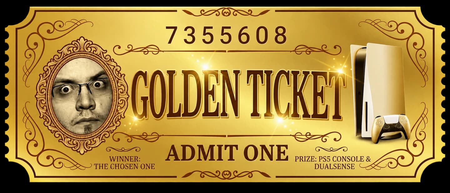 Golden Ticket, losovačka o PS5